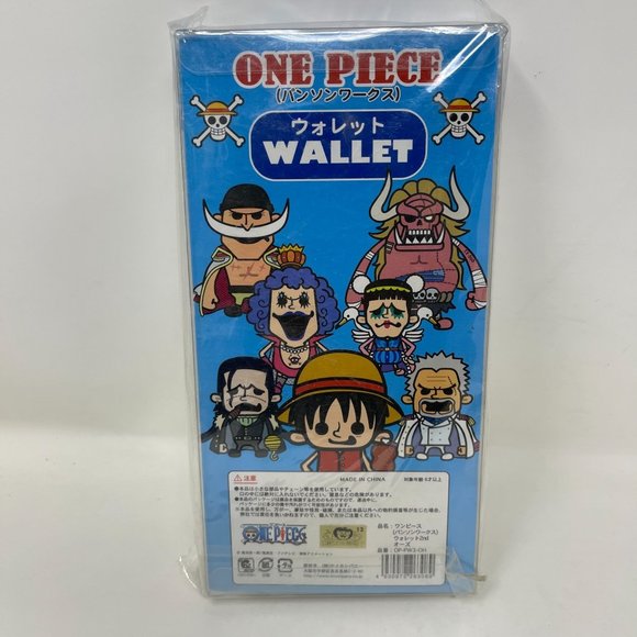 One Piece Anime Wallet Oh's Marine Panson Works Japan - Picture 6 of 7